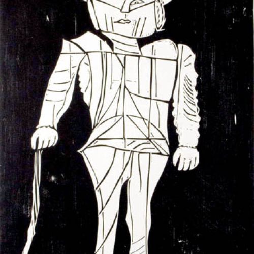 Jerzy Panek, Pastuch II , 1960 r., Medium