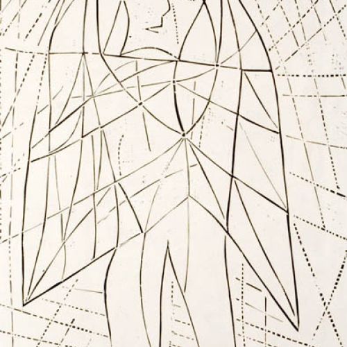 Jerzy Panek, Pastuch III , 1961 r., Medium