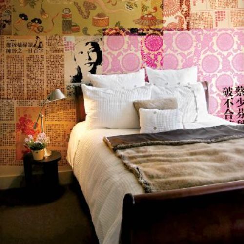 Joanna Szachowska- Kolaż z chińskimi motywami.