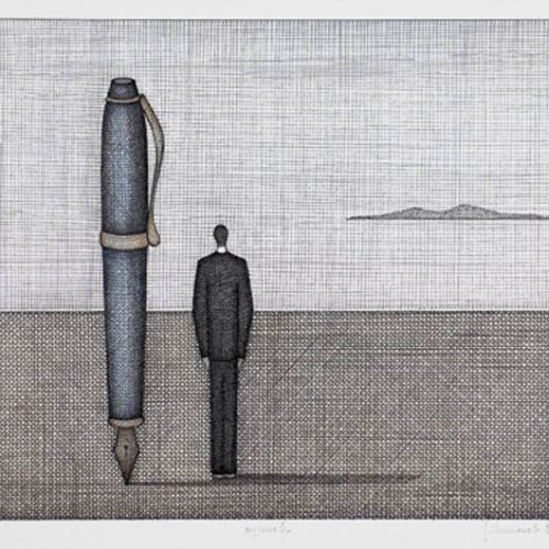 Joanna Wiszniewska-Domańska, Człowiek z piórem , 2009 r.