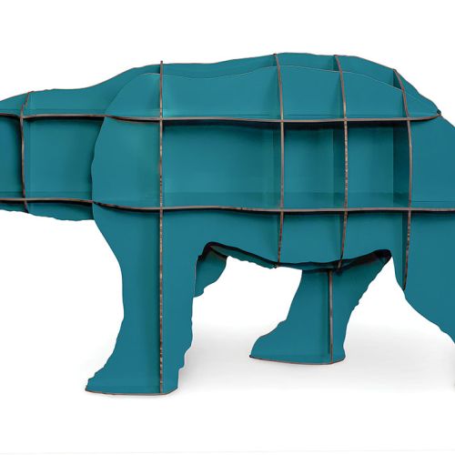 JUNIOR, regał miś z płyty HPL, 5498 zł, IBRIDE, metaforma.pl