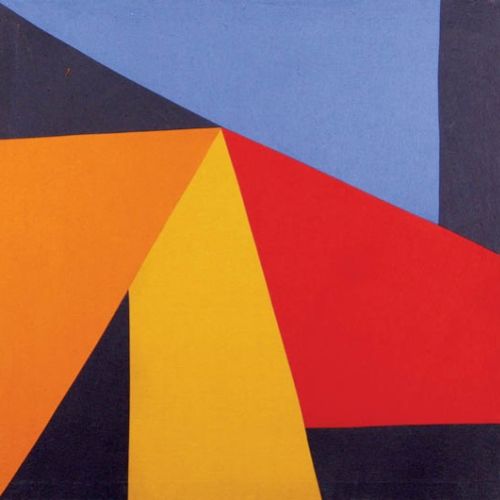 Kajetan Sosnowski, Układy równowartości 67 z cyklu Obrazy szyte , lata 1973-1986, cs 31 000 zł, DESA UNICUM