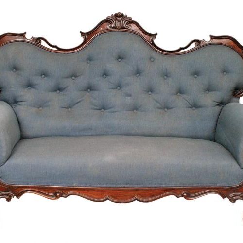 Kanapa w stylu Ludwika Filipa, XIX/XX w., cw 2500 zł, niesprzedana, DESA UNICUM.