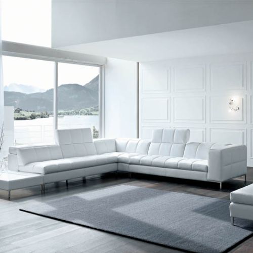 Kanapa z regulowanymi zagłówkami SANIMEX.