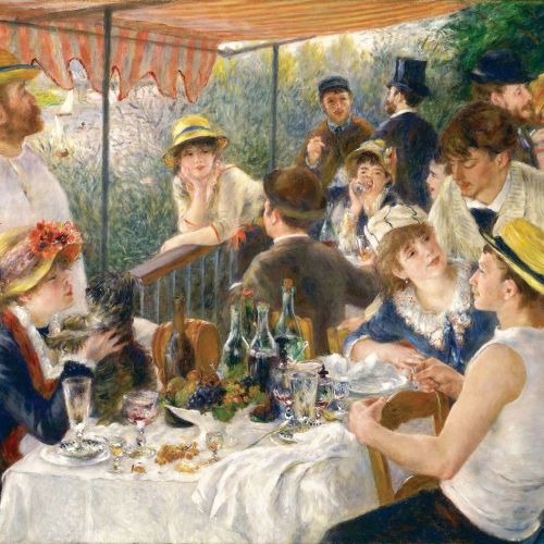 Pierre-Auguste Renoir Śniadanie wioślarzy , lata 1880-1881