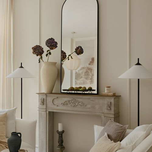 kaszmirowy salon aranżacja