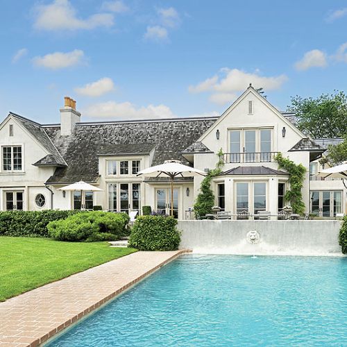 Rezydencja w kolorach piasku i oceanu