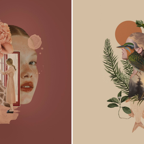 Układanki ze wspomnień – kolaże Aleksandry Morawiak