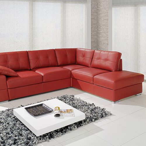 Kolekcja New Elegance – narożnik Tokyo z funkcją spania, skóra naturalna, cena od 7900 zł, Stolwit.