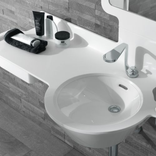 Futurystyczna łazienka