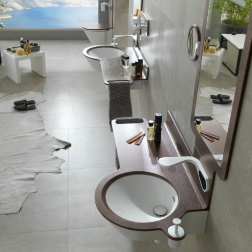 Futurystyczna łazienka