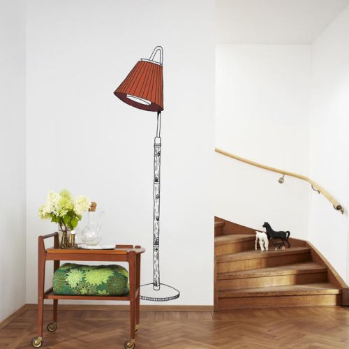 Kolekcja Nostalgic, tapeta Lamp, Mr Perswall