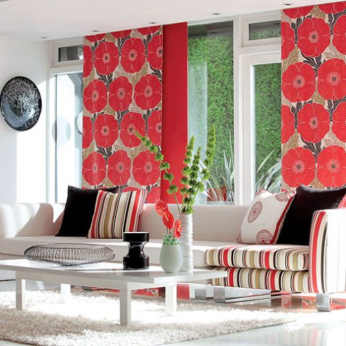 Kolekcja Tempo (Harlequin), tkaniny Poppy, 136 zł/m. IMPRESJE HOME COLLECTION
