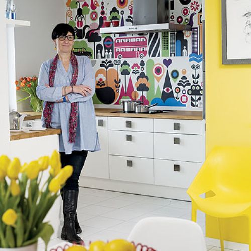 Kolorowe mieszkanie. Kolorowe mieszkanie