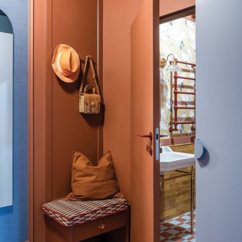 kolorowe ściany w mieszkaniu