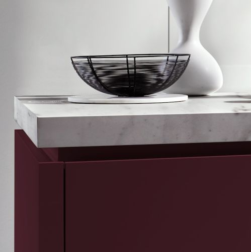 bordowe fronty kuchenne