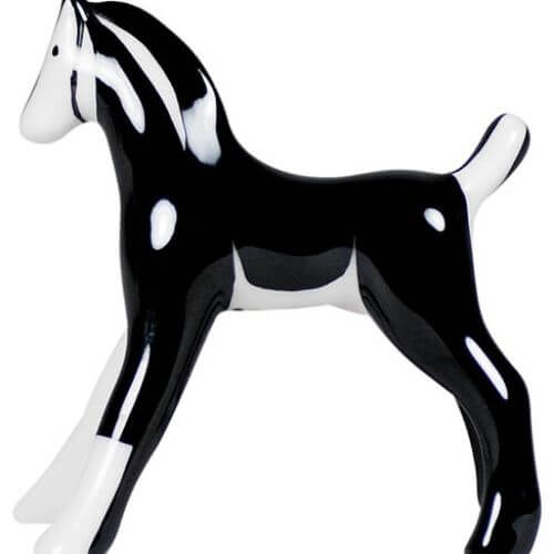 Konik, proj. Z. Kosicka, 1953 r. Towarzystwo z porcelany