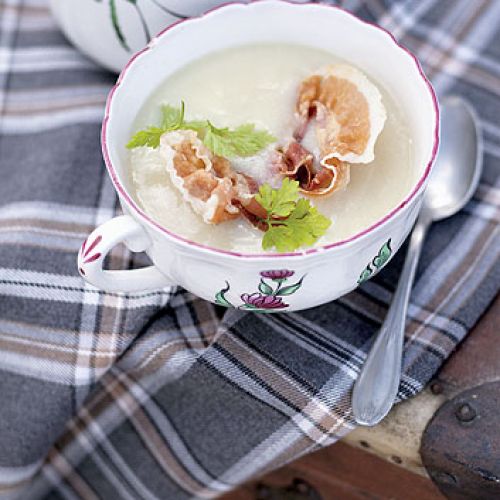 Krem z ziemniaków i karczochów. Kremowe zupy