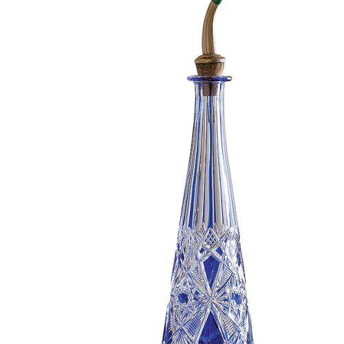 Kryształ malowany i rytowany. Do wódeczki