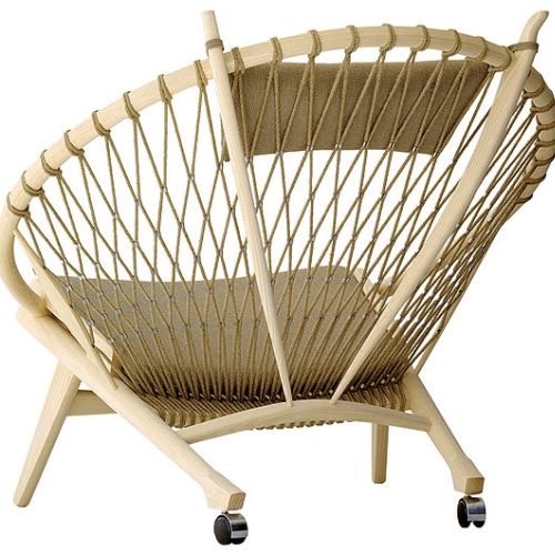 Krzesło-koło z 1986 roku. hans j. wegner