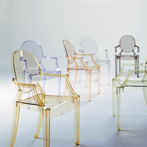 Krzesło Ludwik Ghost. Ludwik Ghost w stylu Starcka