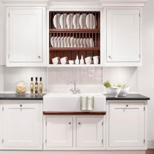 Kuchnia New England: zlew od Villeroy Boch – 7349 zł, bateria Astracast Camargue – 899 zł. Fabryka Wnętrz