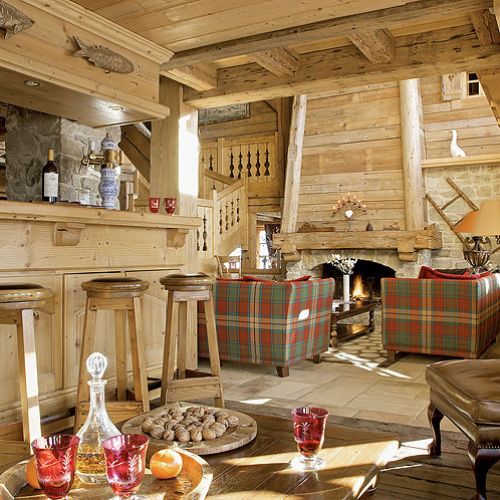 Kuchnia z barkiem, otwarta na salon.