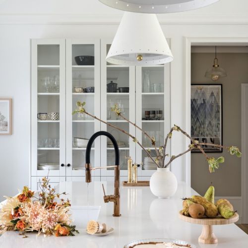 modern farmhouse kuchnia