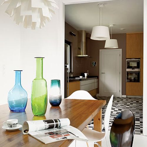 Lampę nad stół (Norm 69) gospodarze składali sami. Czuli się jak na zajęciach praktyczno-technicznych w podstawówce.