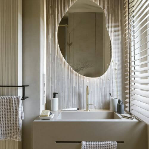 łazienka w naturalnych kolorach aranżacje