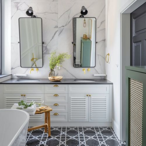 łazienka jak w kamienicy aranżacje inspiracje zdjęcia