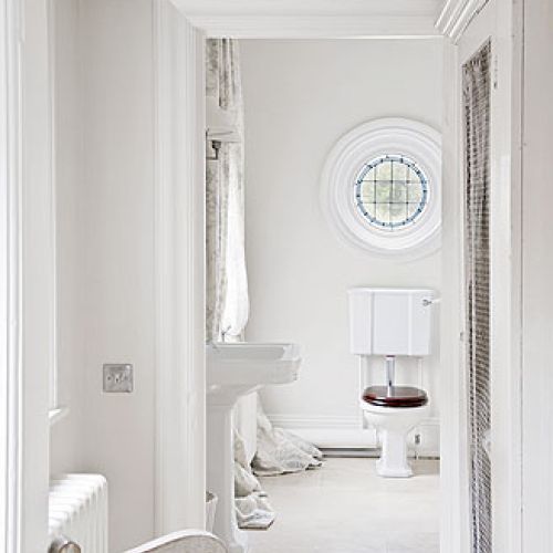 Białe jest piękne, dom w stylu shabby chic