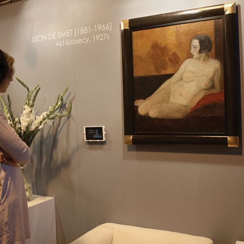 Leon de Smet Akt kobiecy , 1927 r. Obce rarytasy