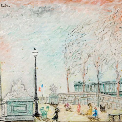 Les Tuileries , POLSWISS ART, aukcja z dn. 14.12.2008, nr kat. 26