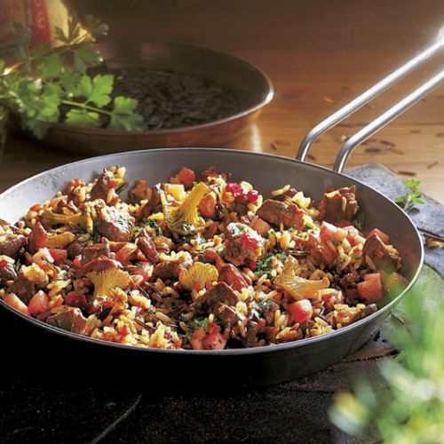 Leśne przysmaki. Przepisy kulinarne, mięso, grzyby, jesień