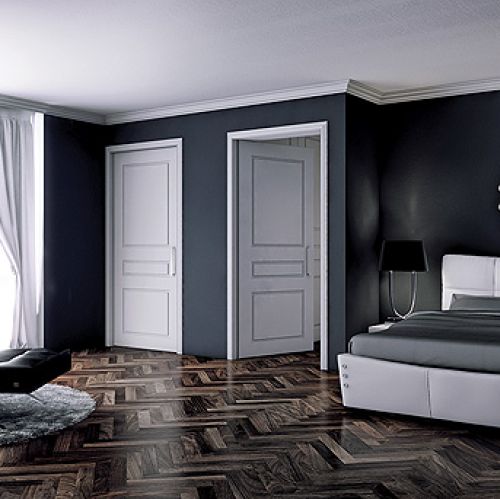 Łóżko Modern, ok. 4499 zł, Miotto. Sypialnia pełna kwiatów