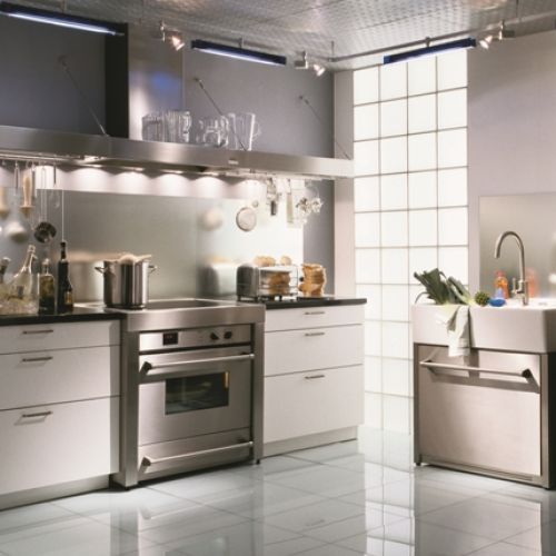 Luksfery w kuchni - zdjęcia aranżacji