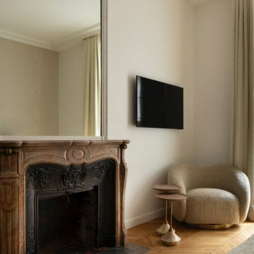 sypialnie w luksusowych apartamentach