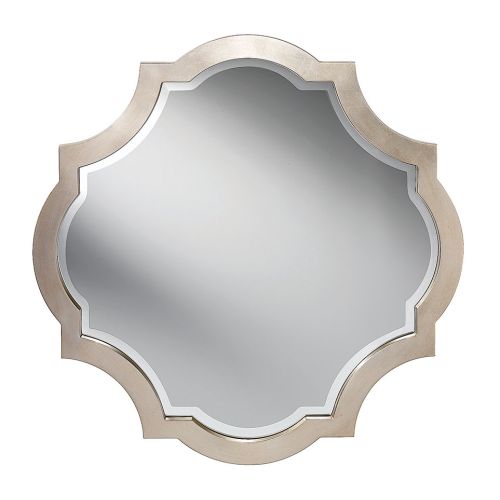 Lustro w srebrnej ramie hamptons.pl. Nadmorski luksus w stylu Hampton