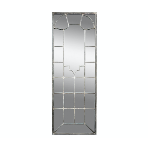 podłużne lustro ozdobne