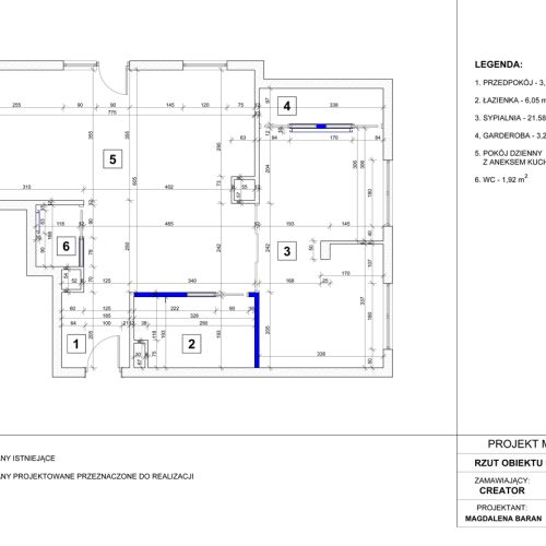 Magdalena Baran - absolwentka Wydziału Architektury i Urbanistyki Politechniki Krakowskiej.