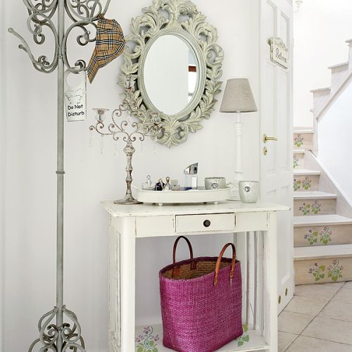 Wiosenne kwiaty - szablon do malowania