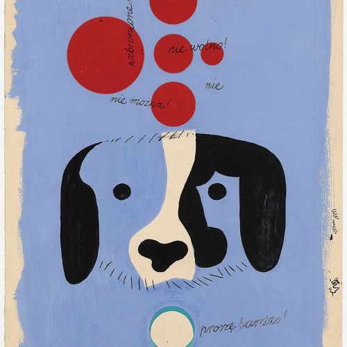 Makieta do książki Jana Brzechwy Na wyspach Bergamutach , 1960 r.