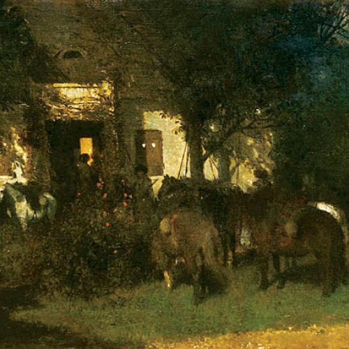 Maksymilian Gierymski, Rewizja nocna , 1872 r., Altius