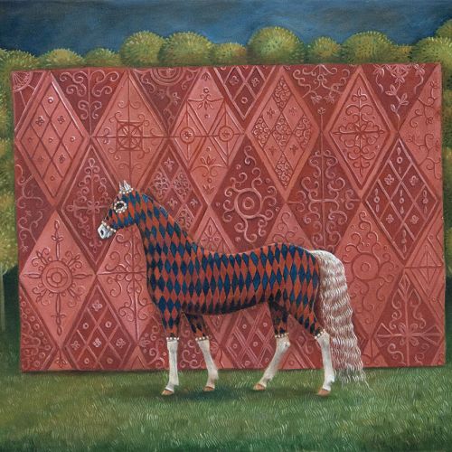 Malwina de Brade Koń gotycki. Malwina de Brade - malowane baśnie