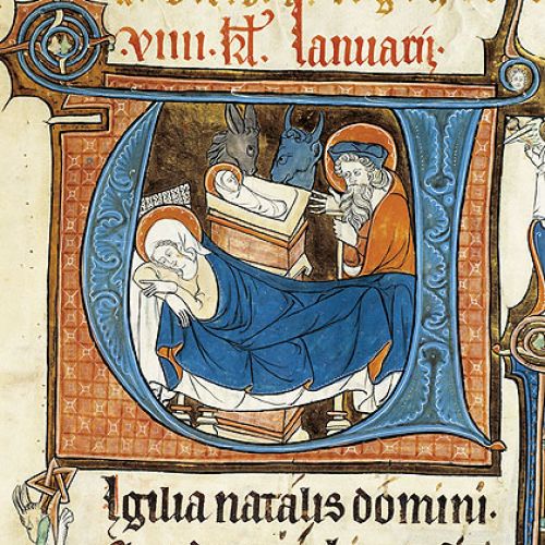 Manuskrypt z Bibliotheque Municipale de Valenciennes, XIII w.