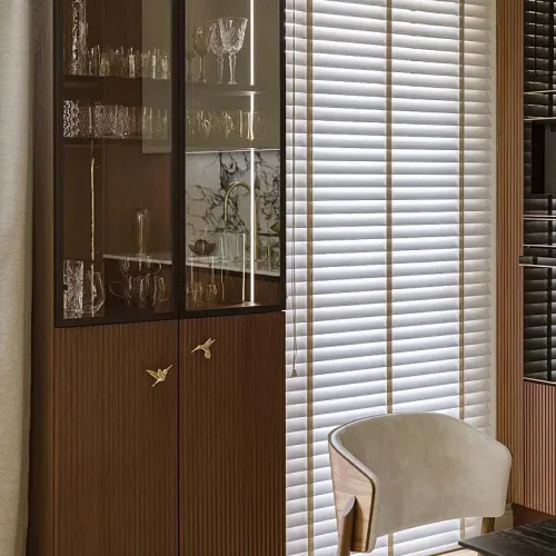 kuchnia ciemne drewno