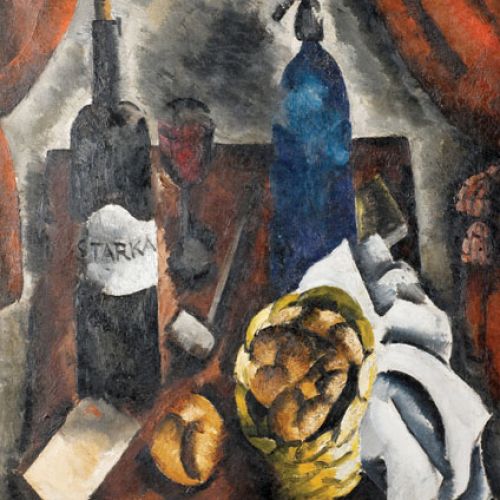 Martwa natura ze Starką , 1915 r., POLSWISS ART, aukcja z dn. 1.03.2009, nr kat. 18