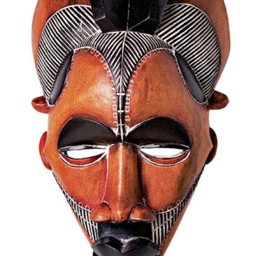 Maska z Afryki. Fot. East News. Maski