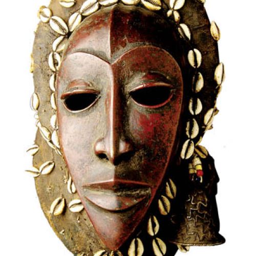 Maska z Wybrzeża Kości Słoniowej. Fot East News